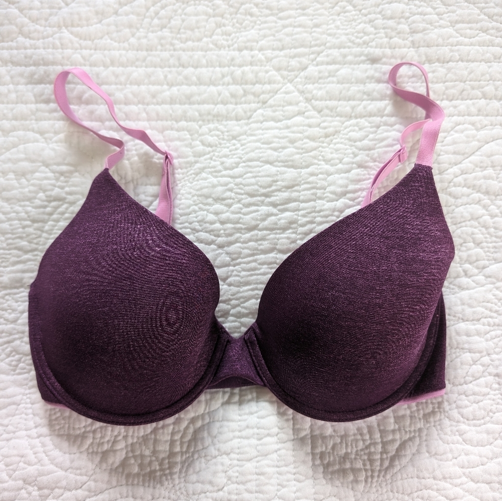 Victoria's Secret Uplift Semi Demi adjustable strap bra